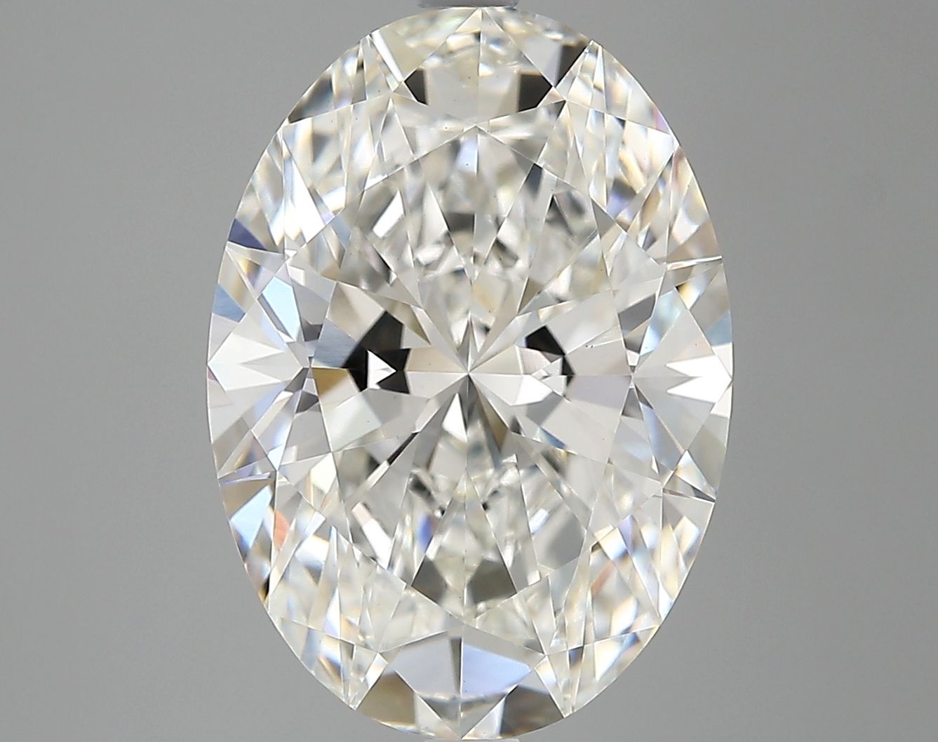 5.12 ct. oval Lab Grown Diamond front image
