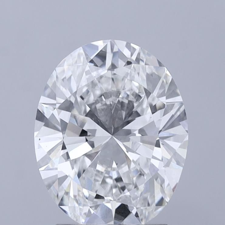 2.53 ct. oval Lab Grown Diamond front image