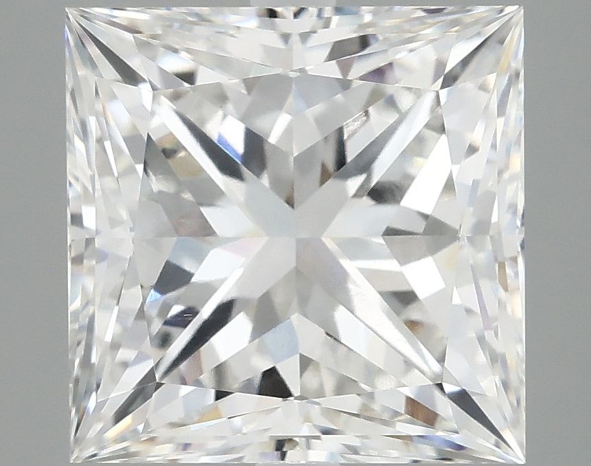 4.96 ct. princess Lab Grown Diamond front image