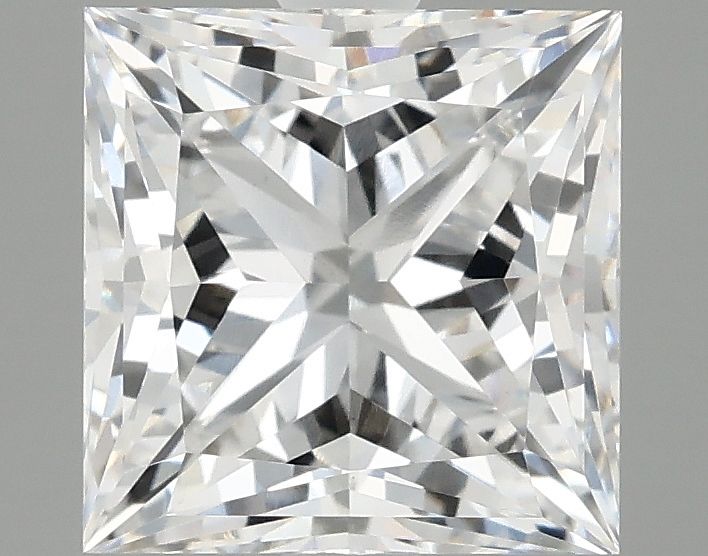 2.10 ct. princess Lab Grown Diamond front image