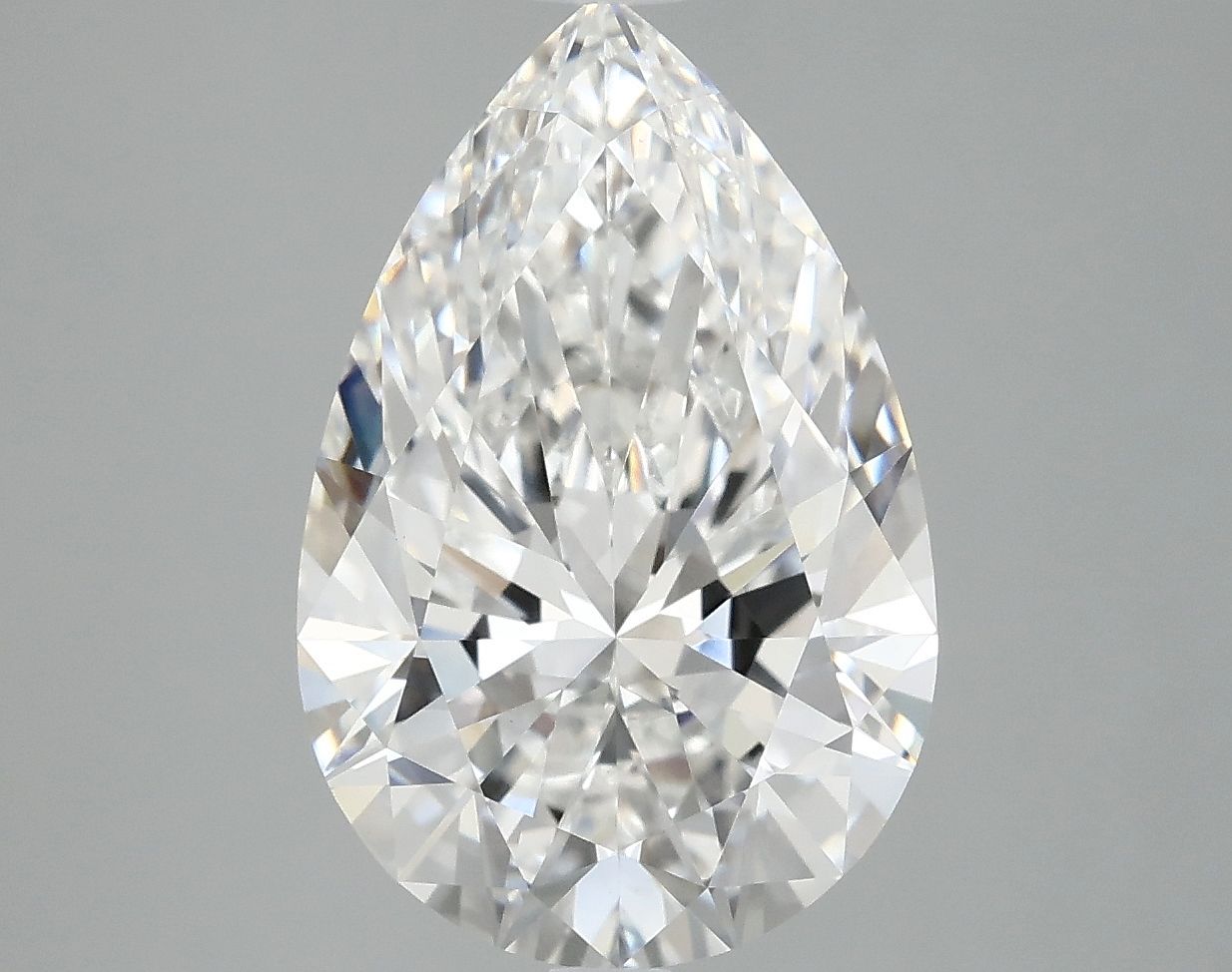 4.10 ct. pear Lab Grown Diamond front image