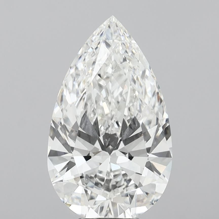 6.03 ct. pear Lab Grown Diamond front image