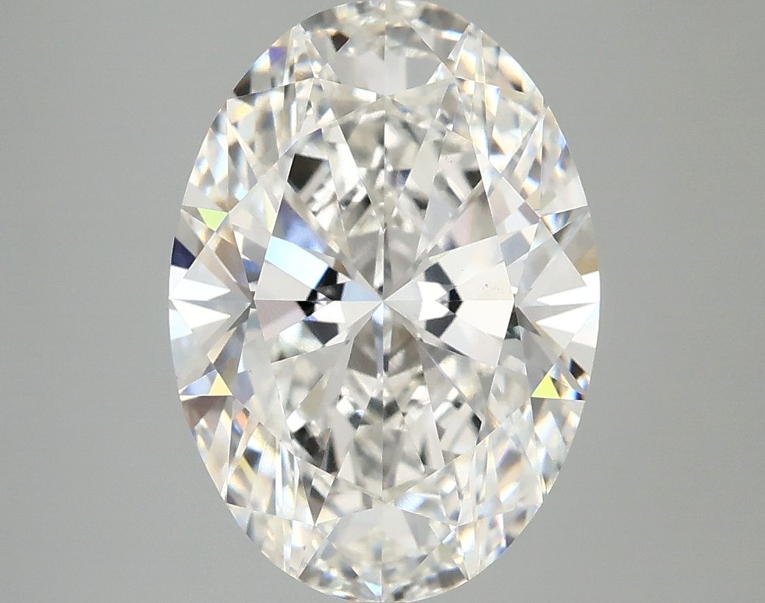 4.10 ct. oval Lab Grown Diamond front image