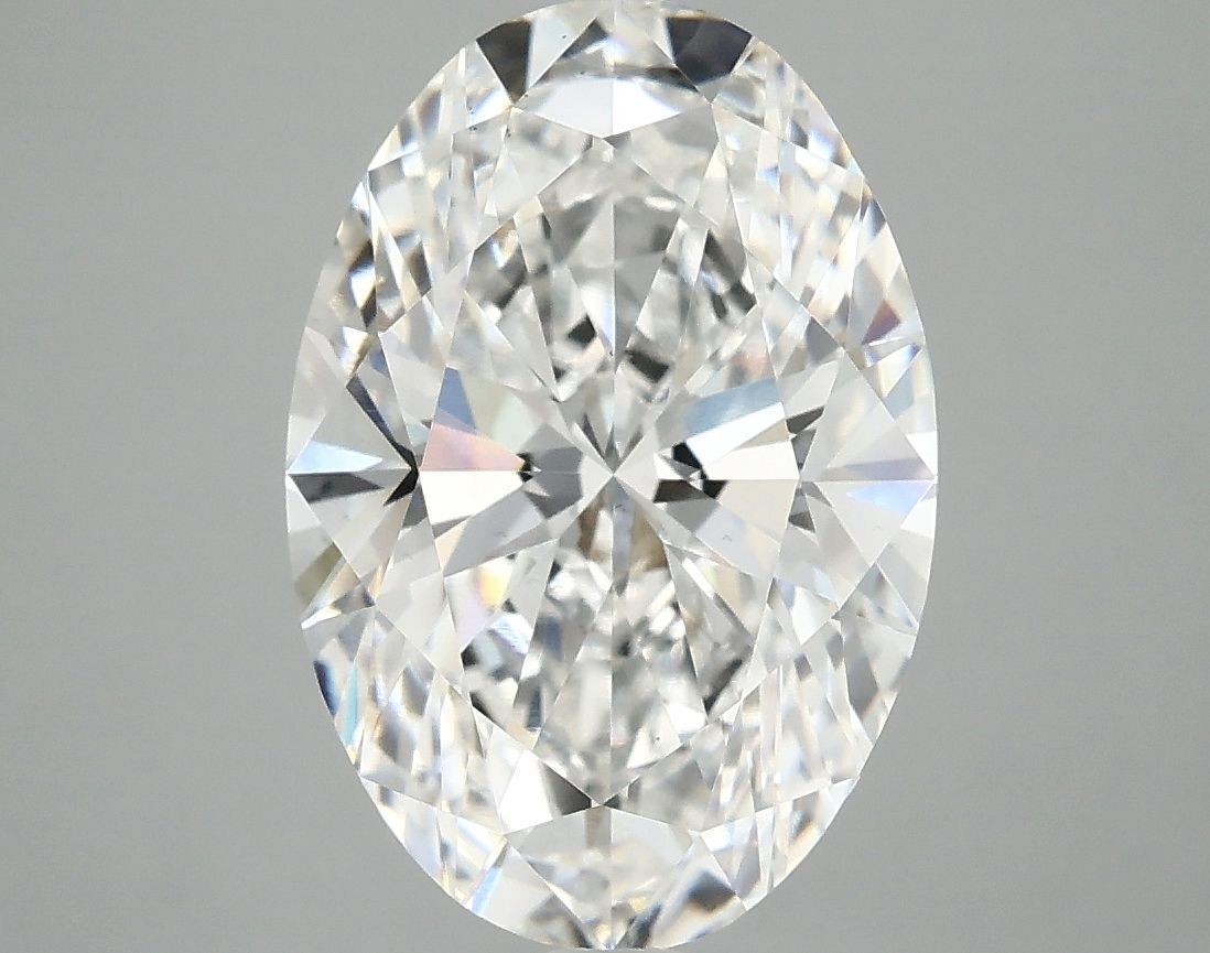 3.93 ct. oval Lab Grown Diamond front image