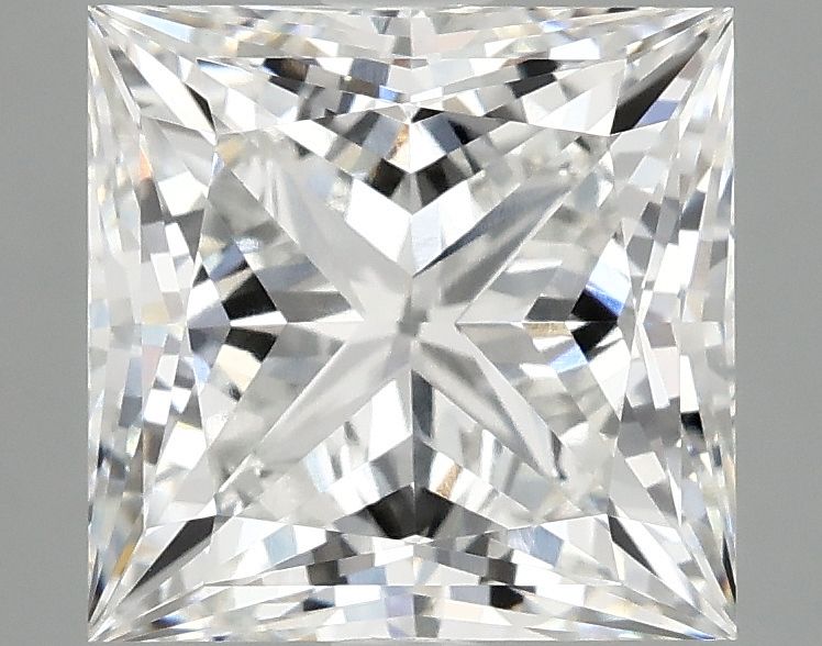 4.05 ct. princess Lab Grown Diamond front image