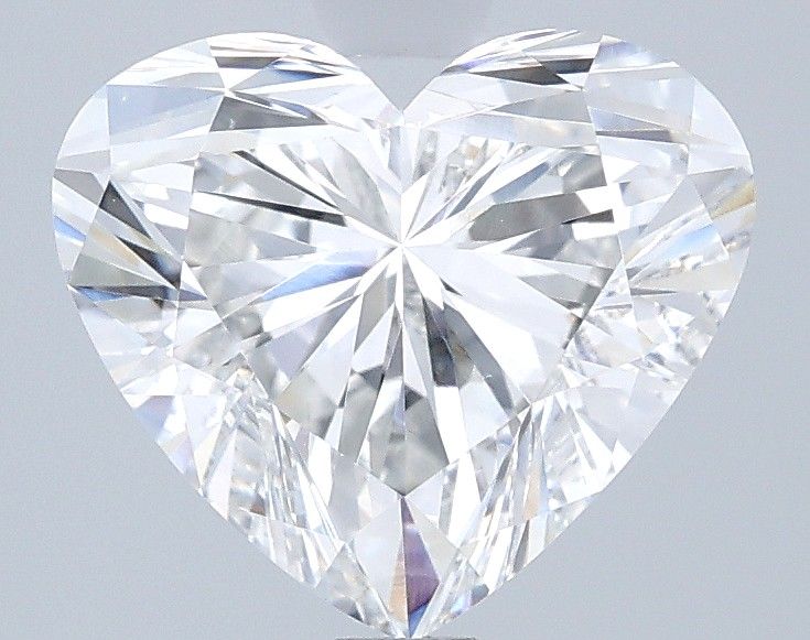 2.54 ct. heart Lab Grown Diamond front image