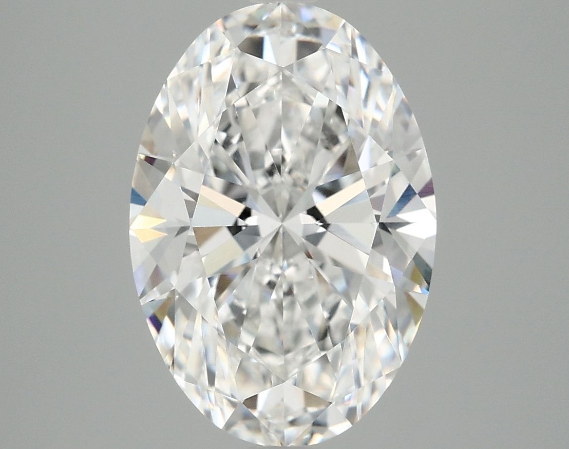 4.06 ct. oval Lab Grown Diamond front image