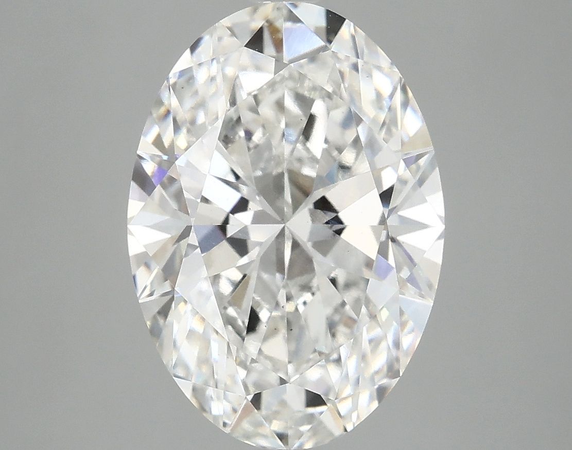 3.92 ct. oval Lab Grown Diamond front image