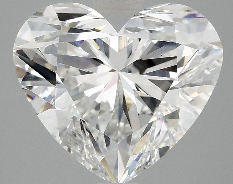 3.93 carat e VS1 EX Cut IGI heart diamond