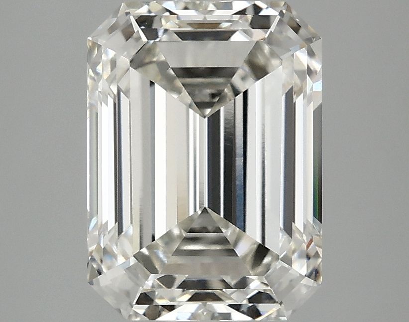 3.04 ct. emerald Lab Grown Diamond front image