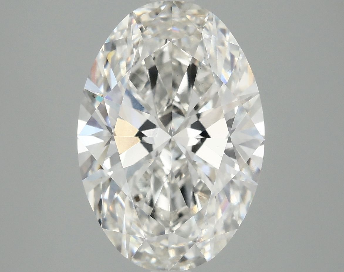3.80 ct. oval Lab Grown Diamond front image