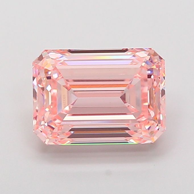 4.08 ct. emerald Lab Grown Diamond front image
