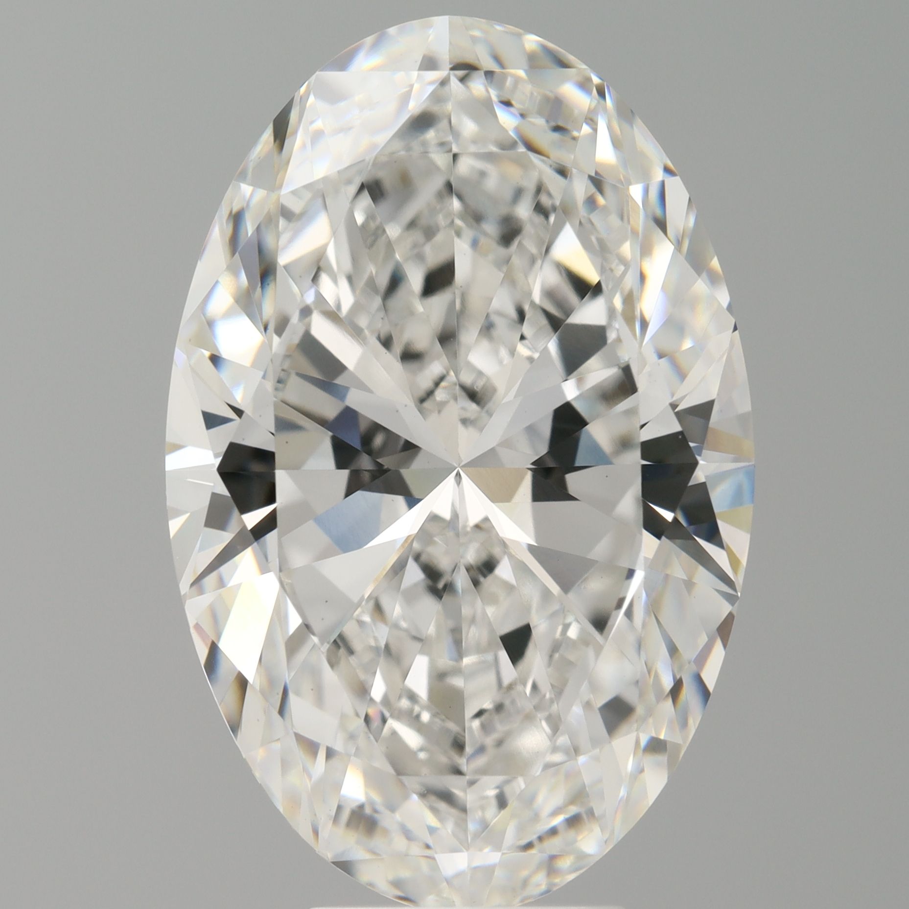 8.02 ct. oval Lab Grown Diamond front image