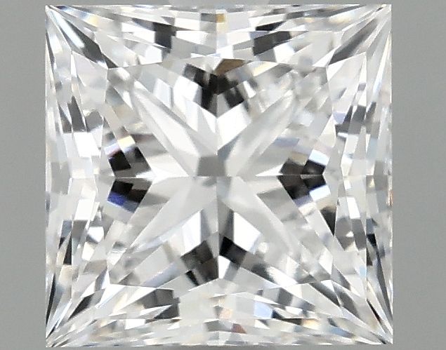 1.56 ct. princess Lab Grown Diamond front image