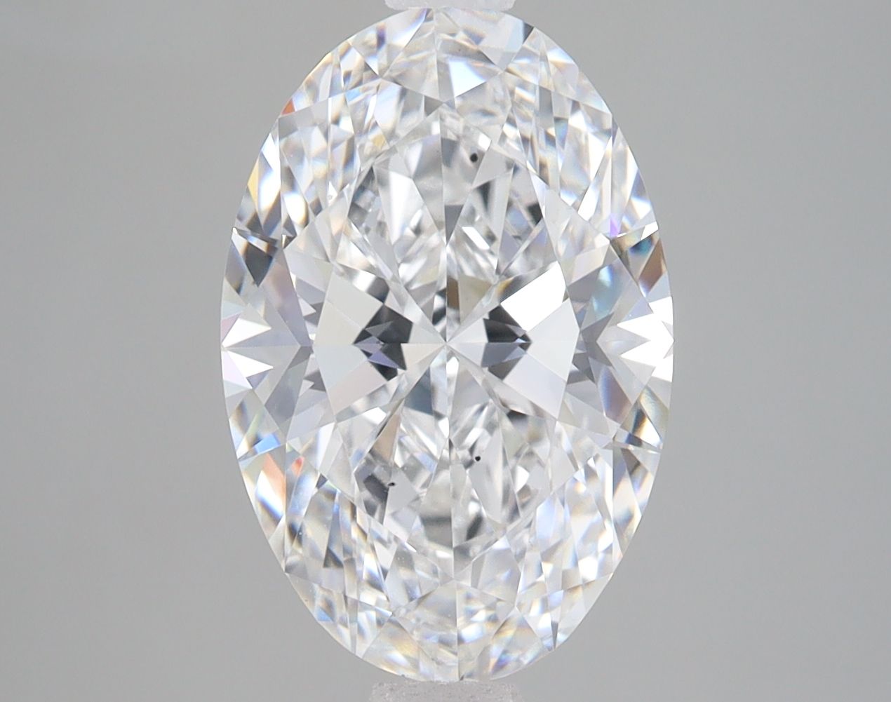 4.24 ct. oval Lab Grown Diamond front image