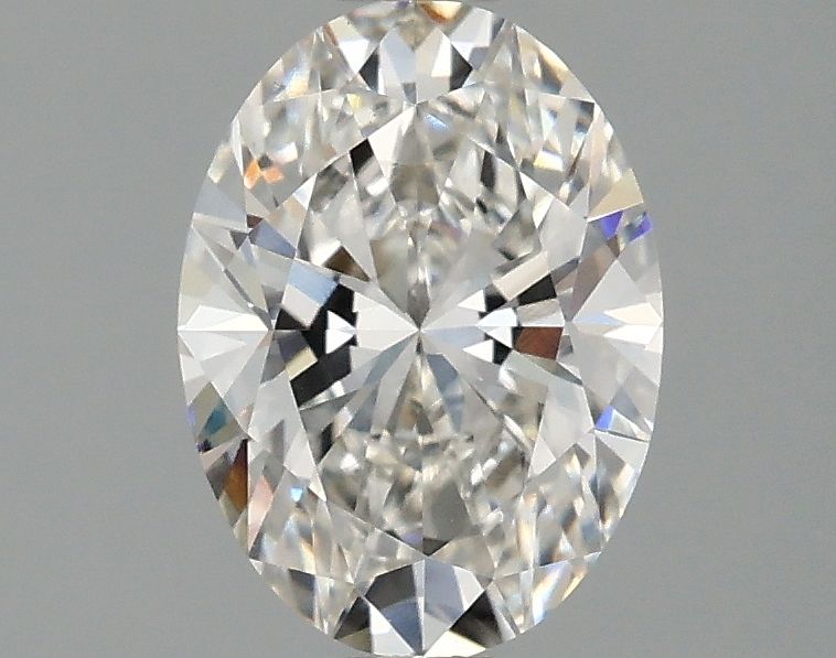 1.37 ct. oval Lab Grown Diamond front image