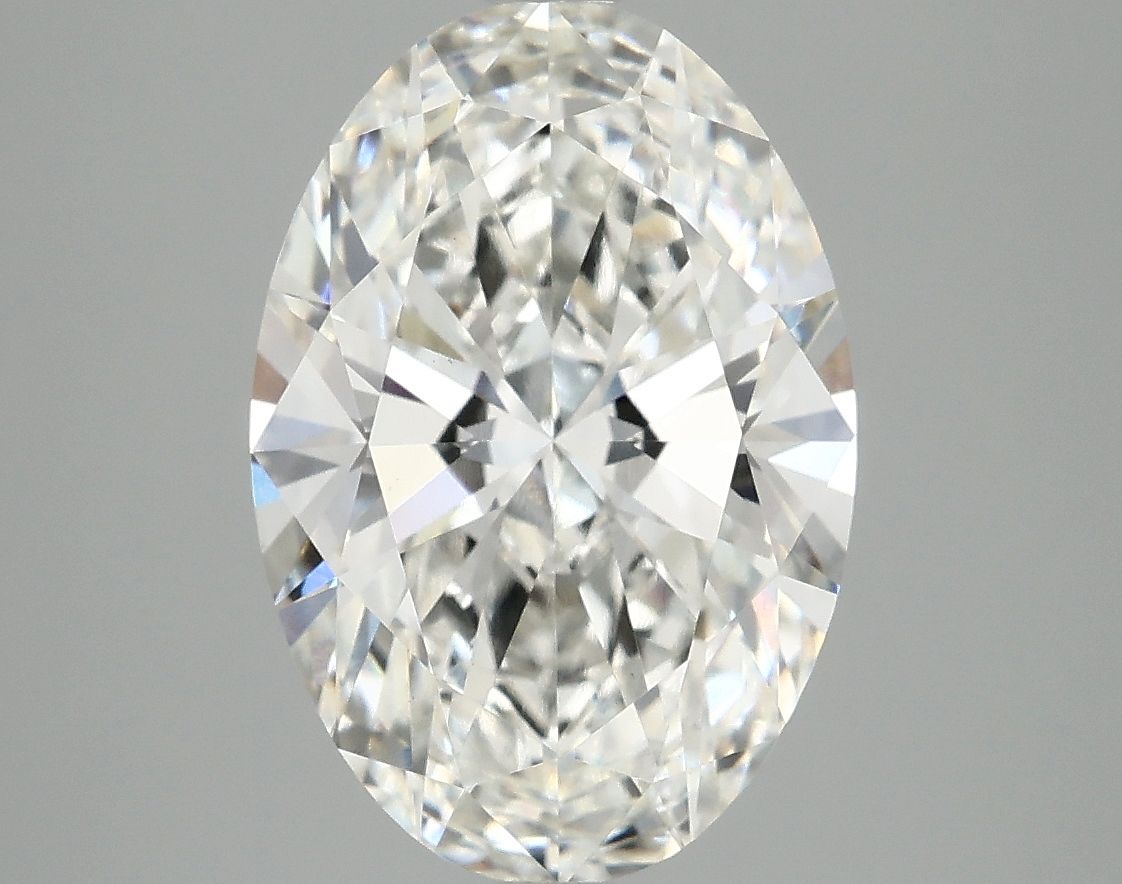 3.92 ct. oval Lab Grown Diamond front image