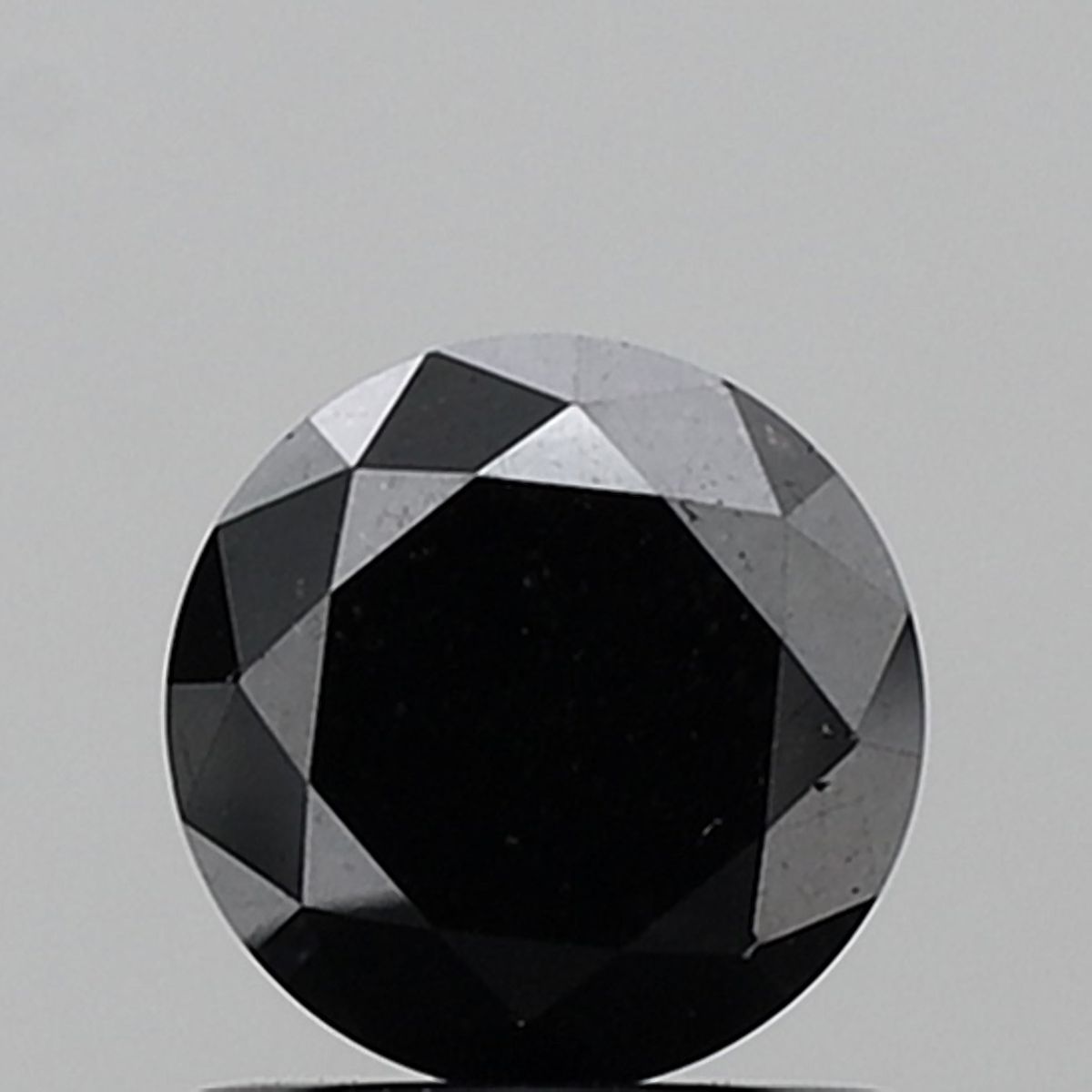 1.15 Carat Round Diamond Fancy Black VVS2