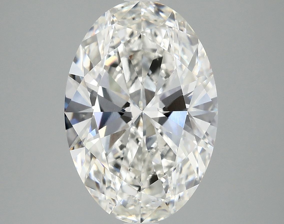 3.98 ct. oval Lab Grown Diamond front image