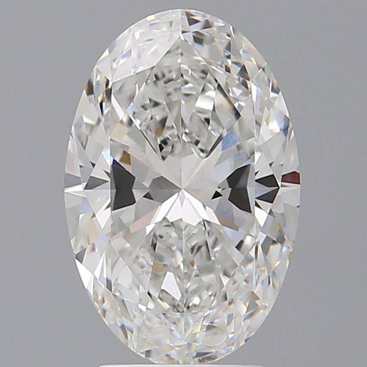 3.55 ct. oval Lab Grown Diamond front image