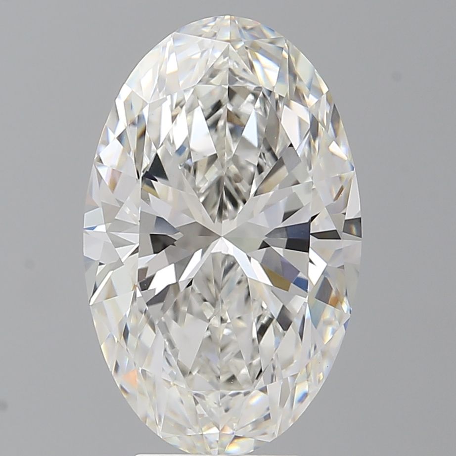 6.07 ct. oval Lab Grown Diamond front image
