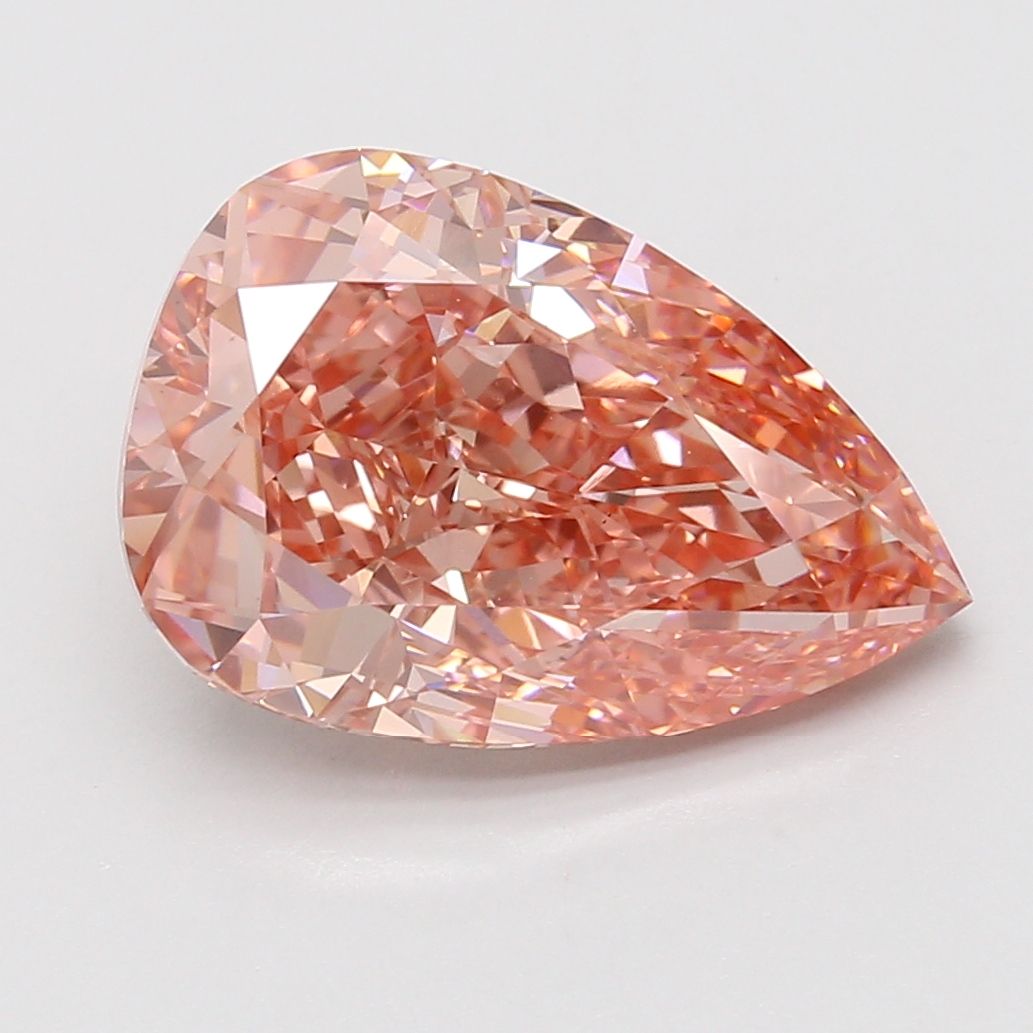 7.06 ct. pear Lab Grown Diamond front image