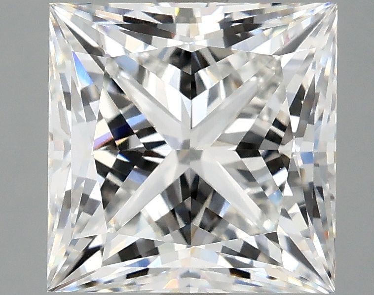 4.15 ct. princess Lab Grown Diamond front image