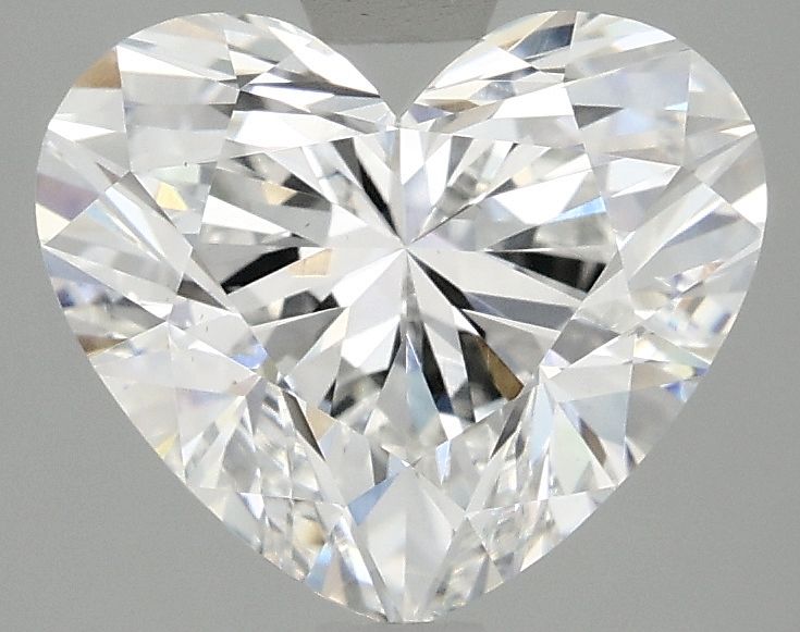 3.02 carat e VS2 EX Cut IGI heart diamond