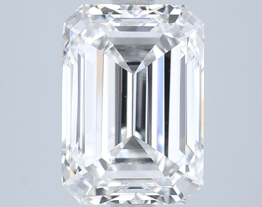 3.55 ct. emerald Lab Grown Diamond front image