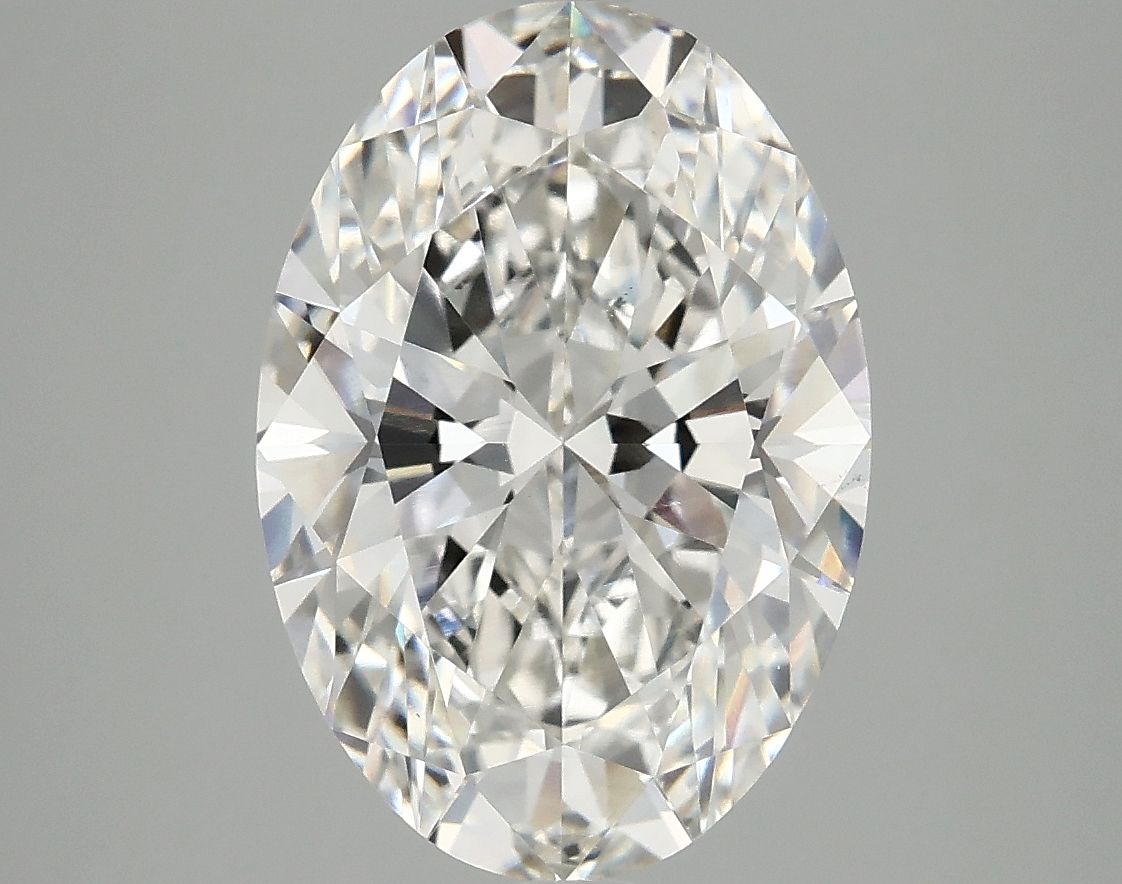 4.10 ct. oval Lab Grown Diamond front image
