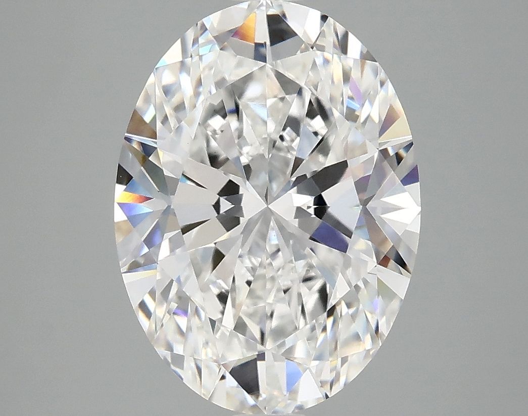 4.06 ct. oval Lab Grown Diamond front image