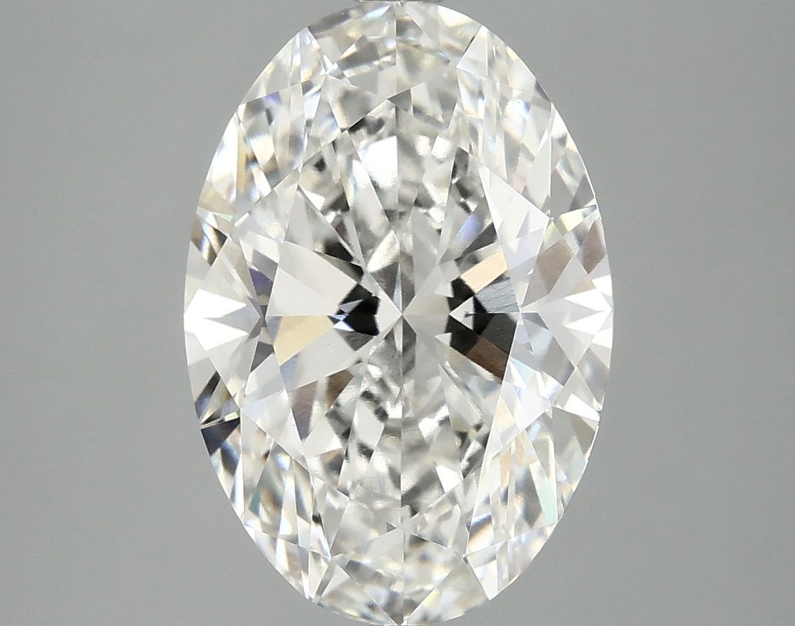 4.10 ct. oval Lab Grown Diamond front image
