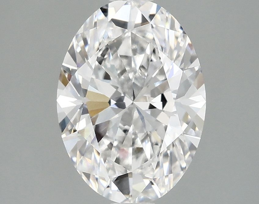 2.10 ct. oval Lab Grown Diamond front image
