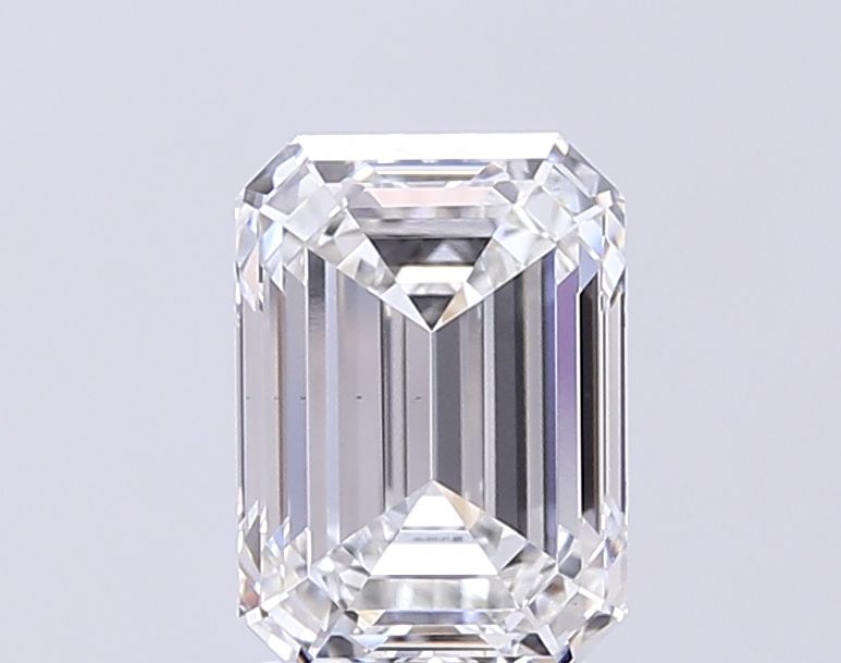 2.79 ct. emerald Lab Grown Diamond front image