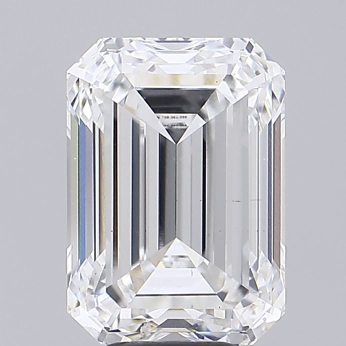 7.01 ct. emerald Lab Grown Diamond front image