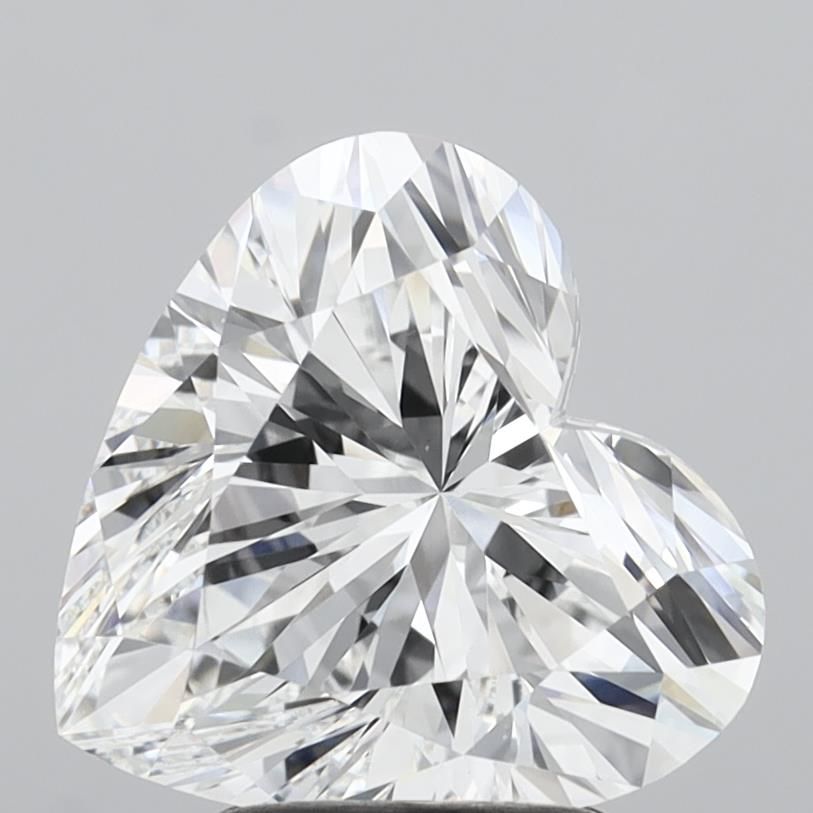 3.06 carat e VS1 EX Cut IGI heart diamond