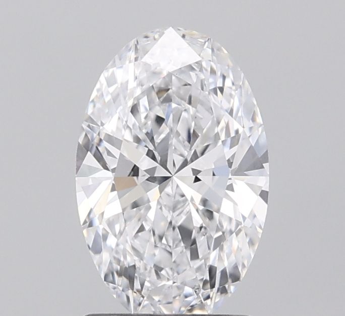1.34 ct. oval Lab Grown Diamond front image