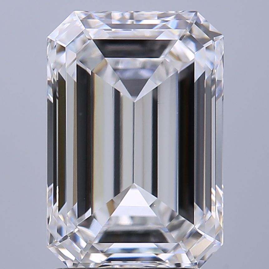 2.74 ct. emerald Lab Grown Diamond front image