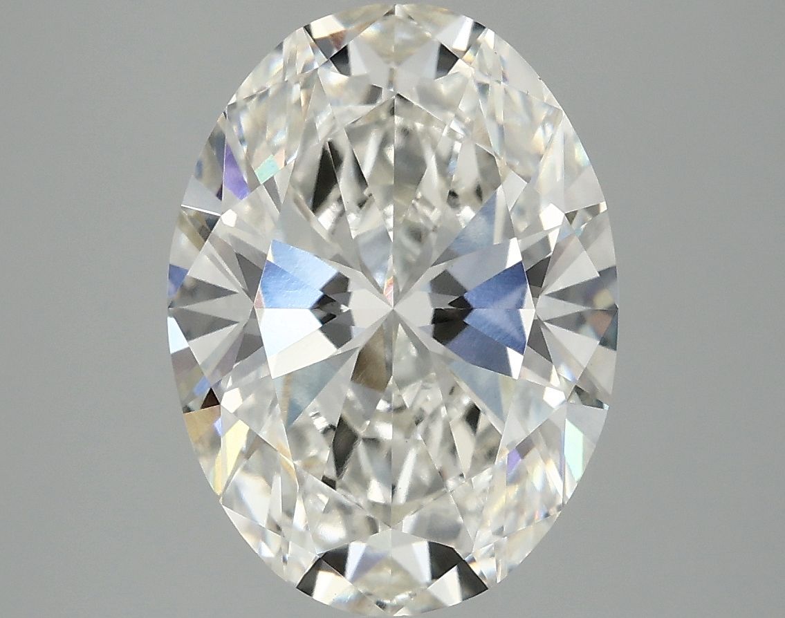 3.72 ct. oval Lab Grown Diamond front image
