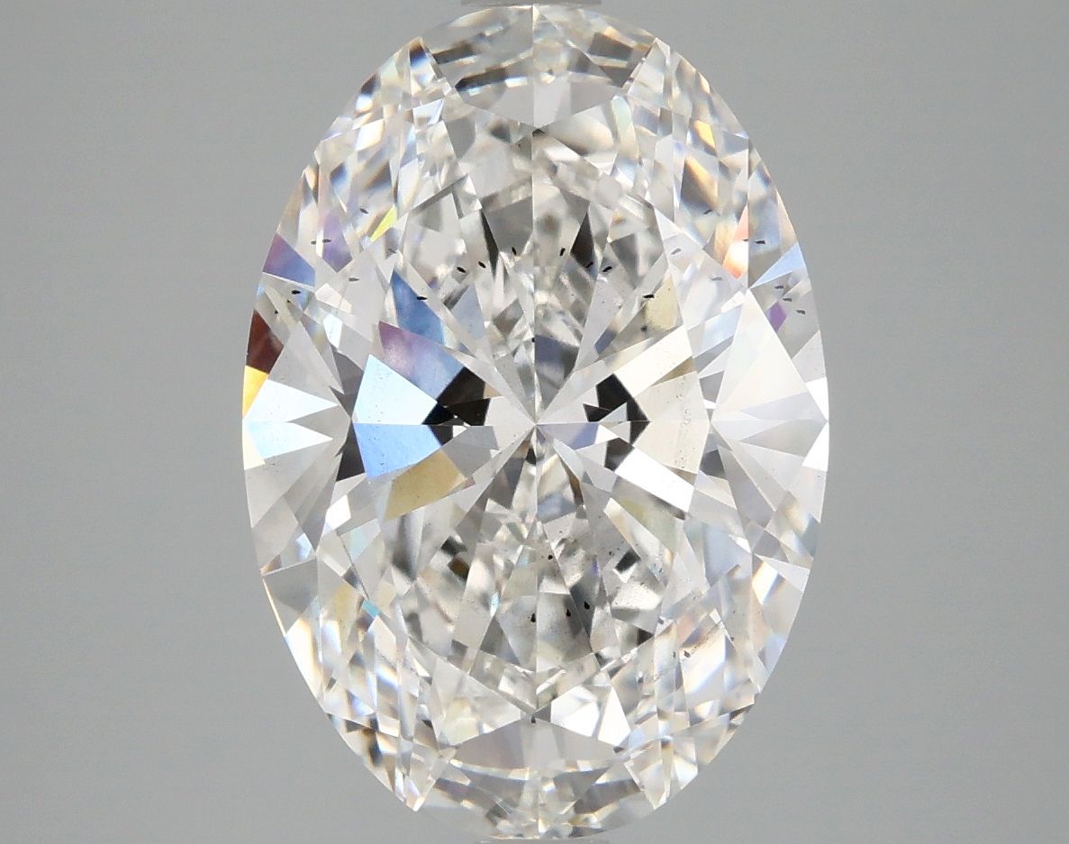 5.05 ct. oval Lab Grown Diamond front image