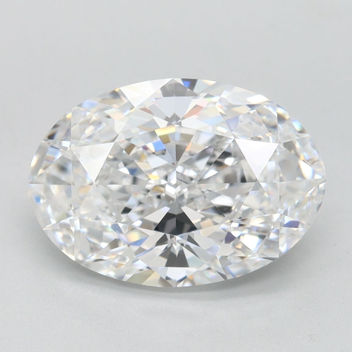 3.04 ct. oval Lab Grown Diamond front image