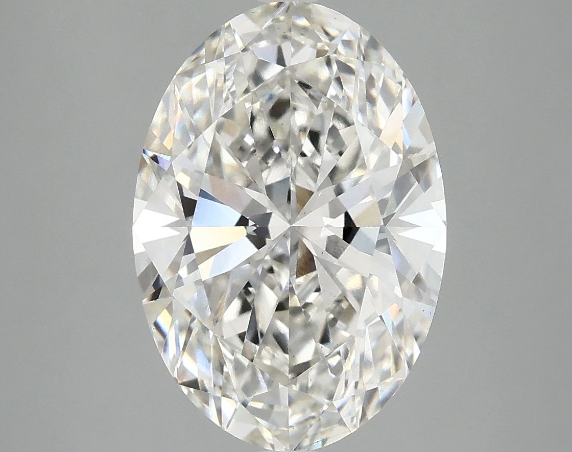 4.09 ct. oval Lab Grown Diamond front image