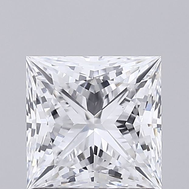 1.10 ct. princess Lab Grown Diamond front image