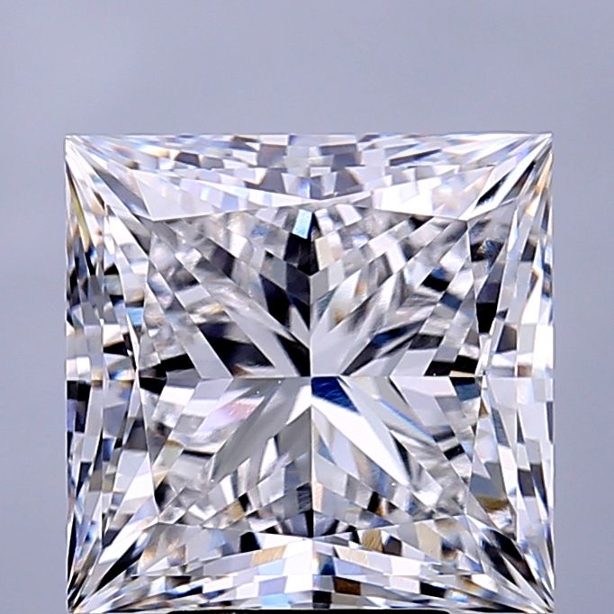 5.51 ct. princess Lab Grown Diamond front image