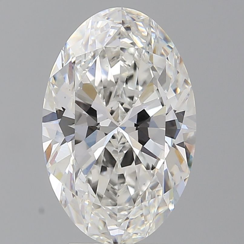 4.57 ct. oval Lab Grown Diamond front image