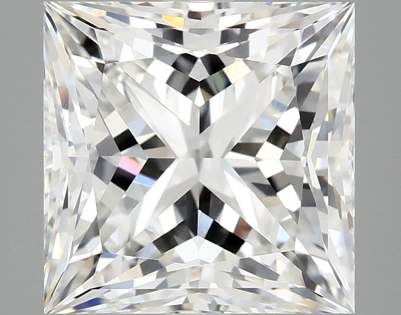 5.04 ct. princess Lab Grown Diamond front image