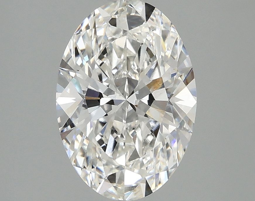 2.10 ct. oval Lab Grown Diamond front image