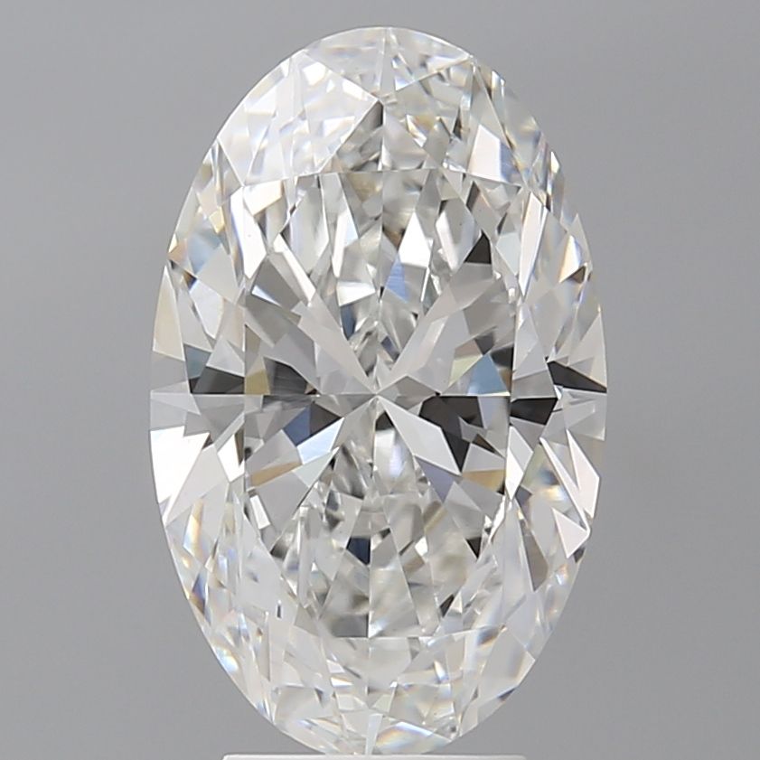 4.50 ct. oval Lab Grown Diamond front image