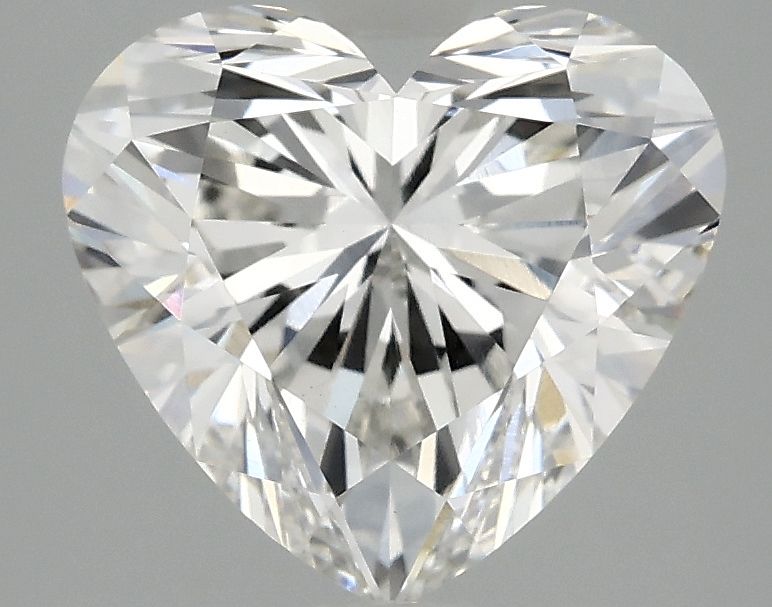 3.08 carat f VS1 EX Cut IGI heart diamond