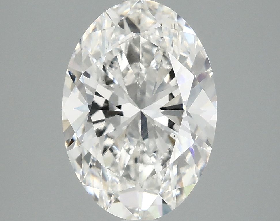 2.87 ct. oval Lab Grown Diamond front image